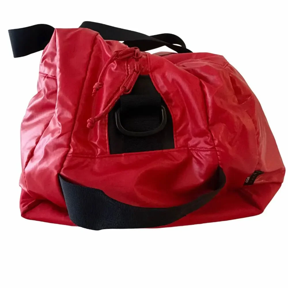 Supreme Red 3M Reflective Duffle Bag FW17 Cordura Pristine - Picture 5 of 12